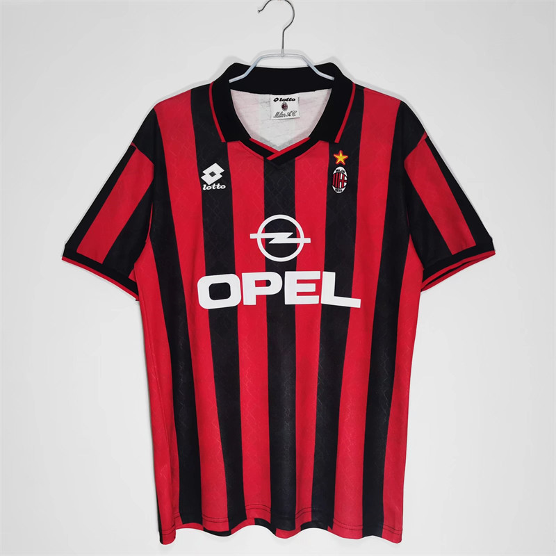 【Retro shirt】1995/96 AC Milan Home Jersey