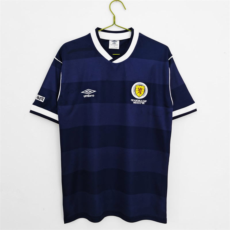 【Retro shirt】1987/88 Scotland Home Jersey