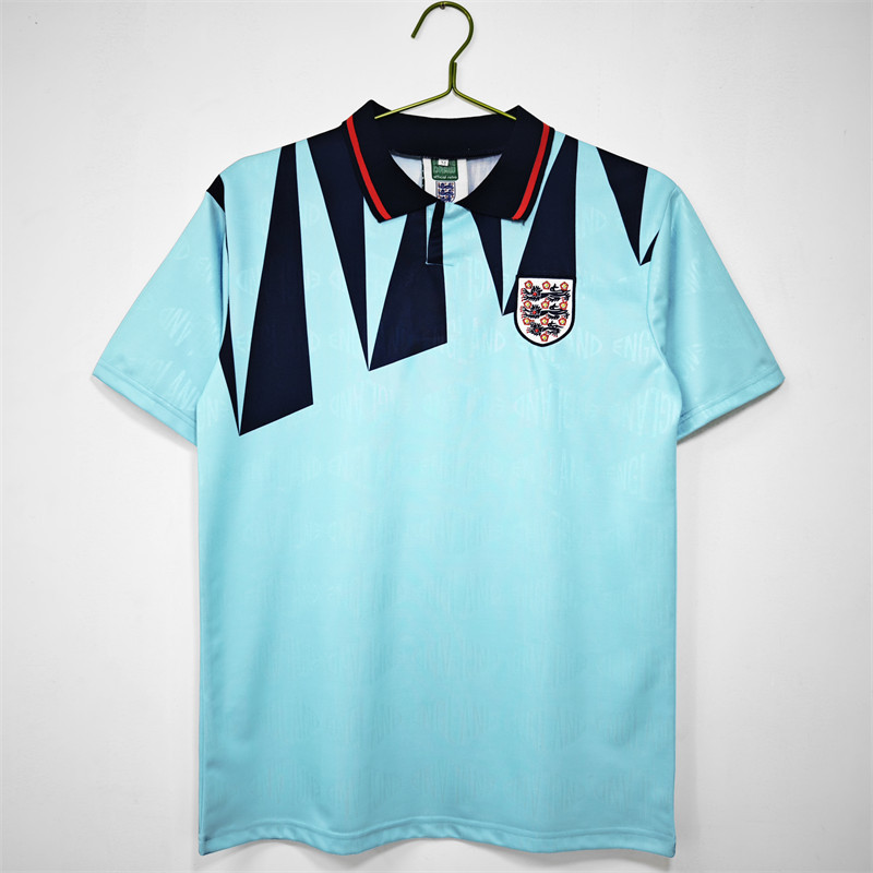 【Retro shirt】1992 England Third Away Jersey