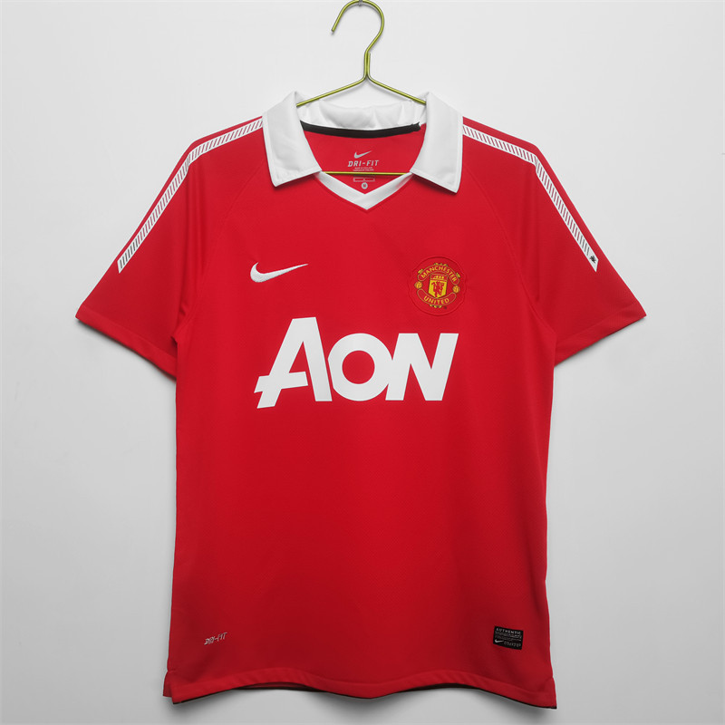 【Retro shirt】2010/11 M-U Home Jersey