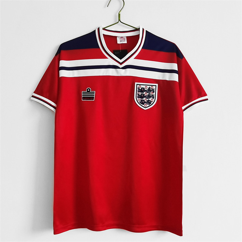 【Retro shirt】1982 England Away Jersey