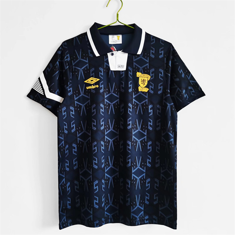 【Retro shirt】1992/93 Scotland Home Jersey