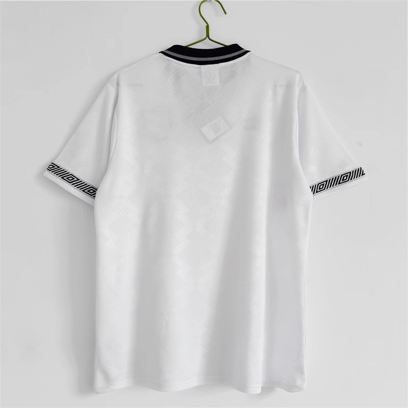【Retro shirt】1990 England Home Jersey
