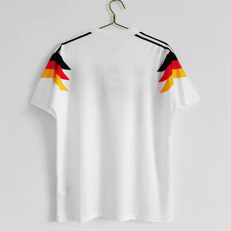 【Retro shirt】1990 Germany Home Jersey