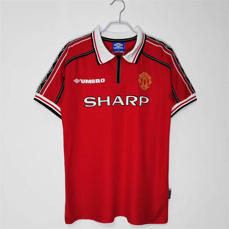【Retro shirt】1998/99 M-U Home Jersey