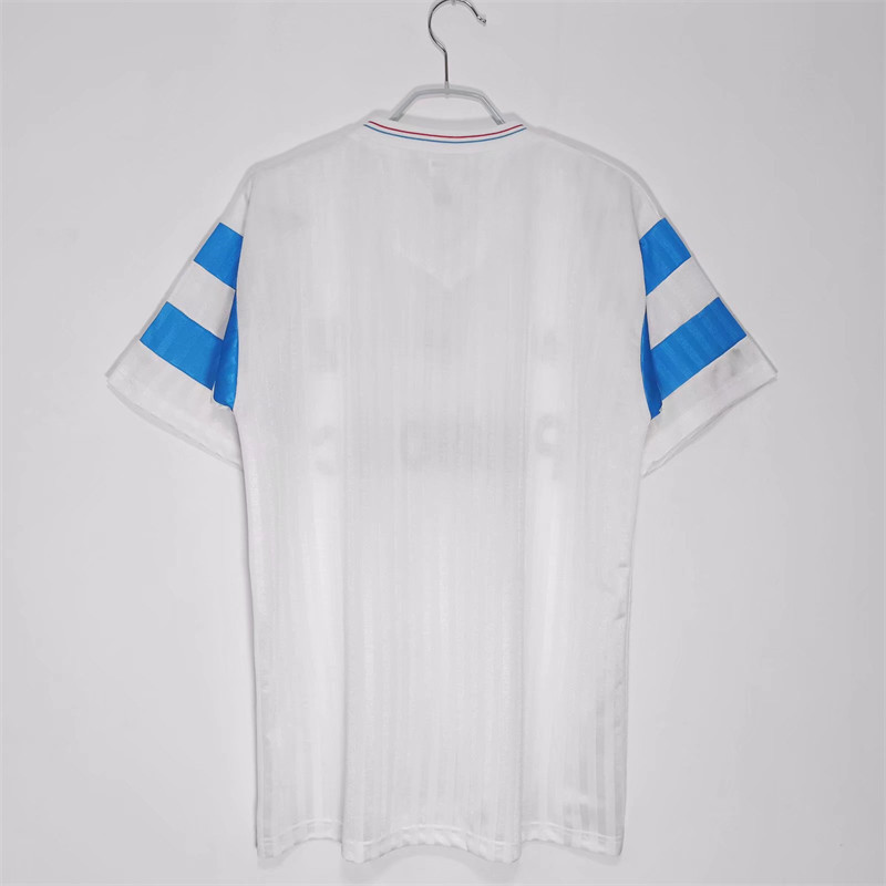 【Retro shirt】1990 Marseille Home Jersey