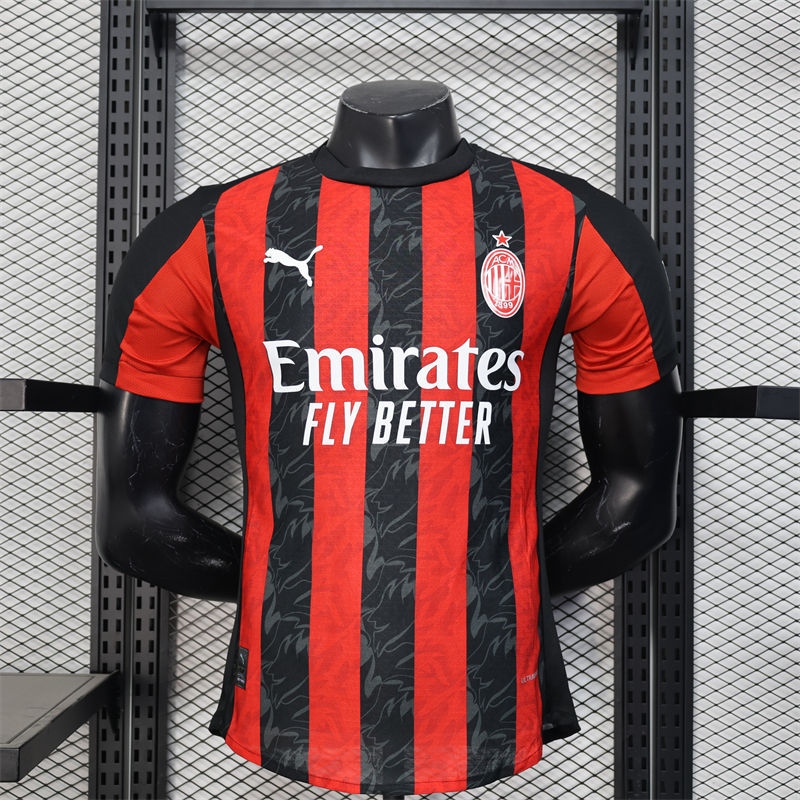 【Player Version】25/26 AC Milan Home Jersey