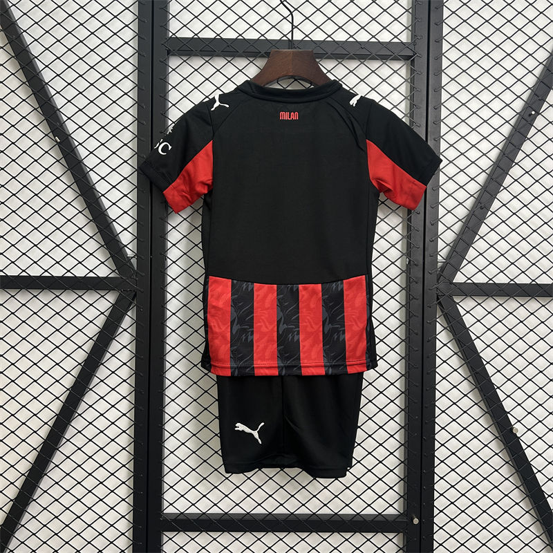 【Adult / Kids Kit】25/26 AC Milan Home Jersey