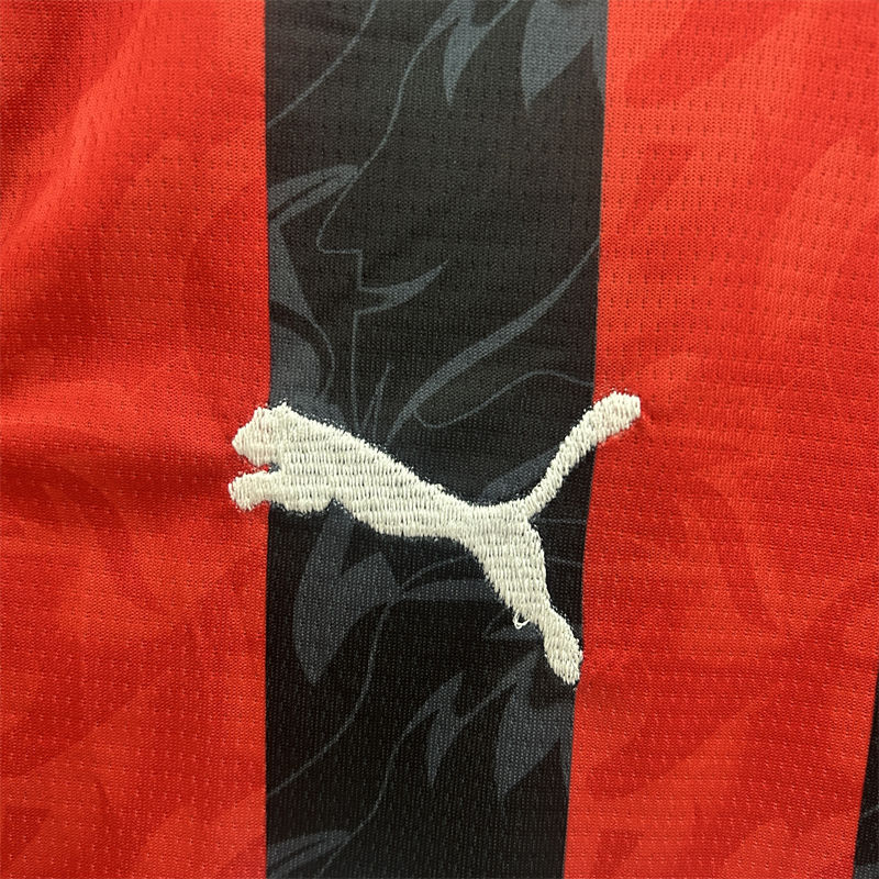 【Adult / Kids Kit】25/26 AC Milan Home Jersey