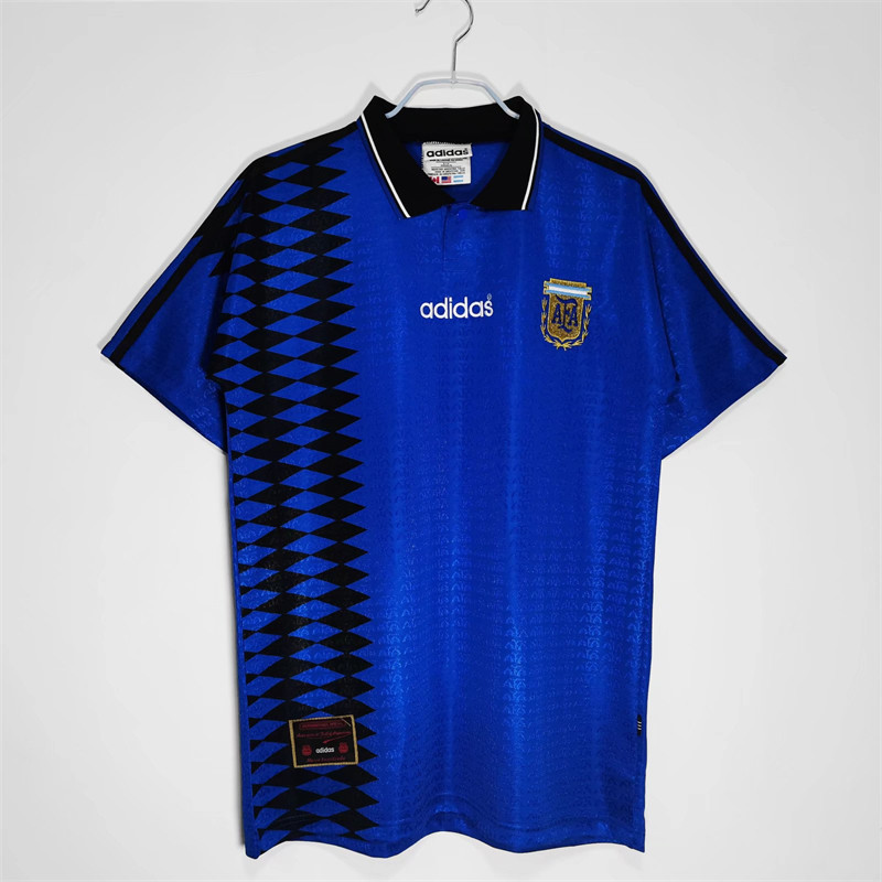 【Retro shirt】1994 Argentina Away Jersey