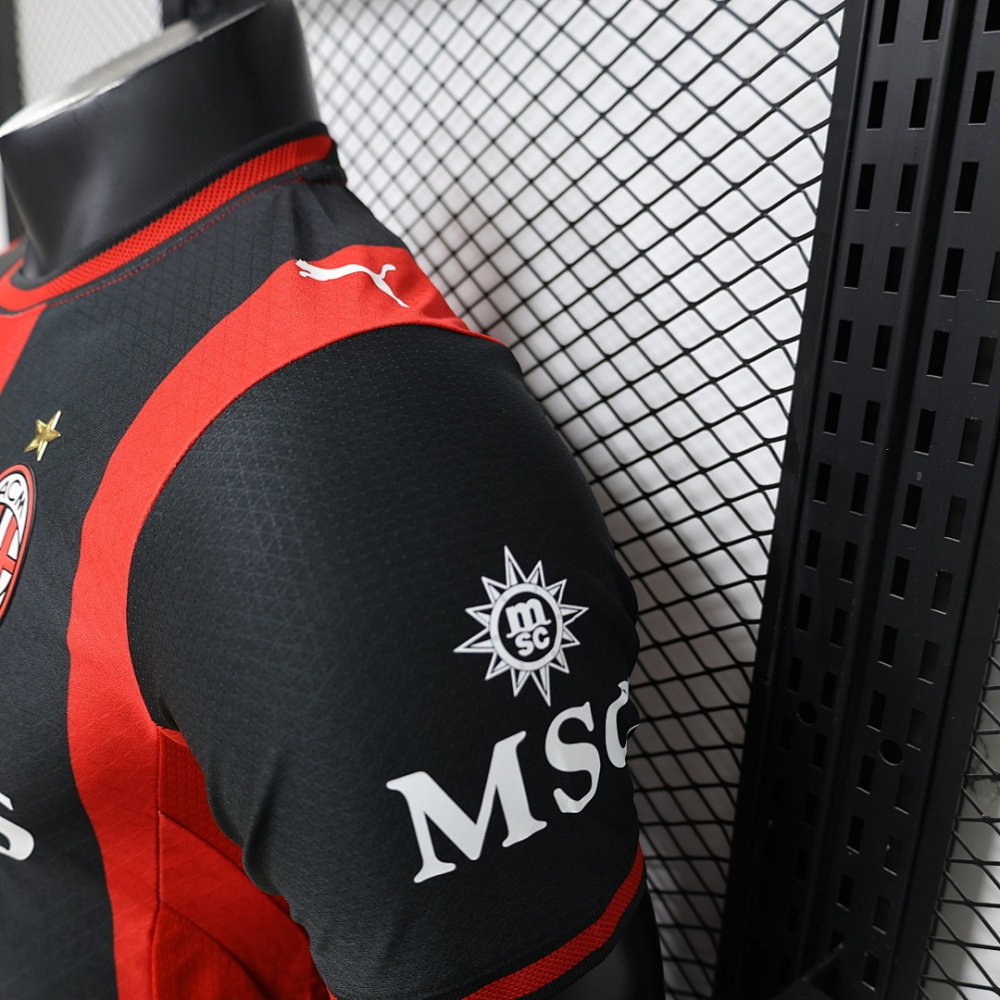 26-27 AC Milan Home  Soccer Jersey Red
