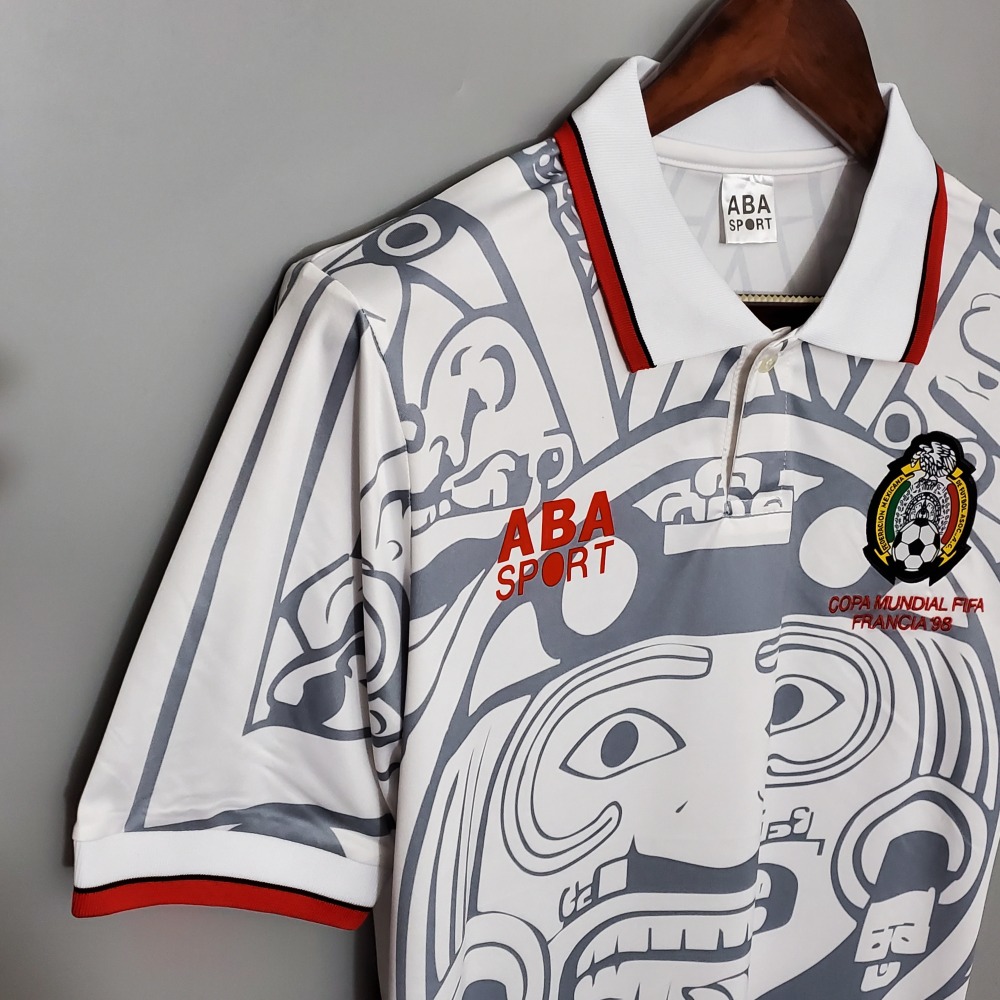 1998 Mexico World Cup Away Retro Jersey