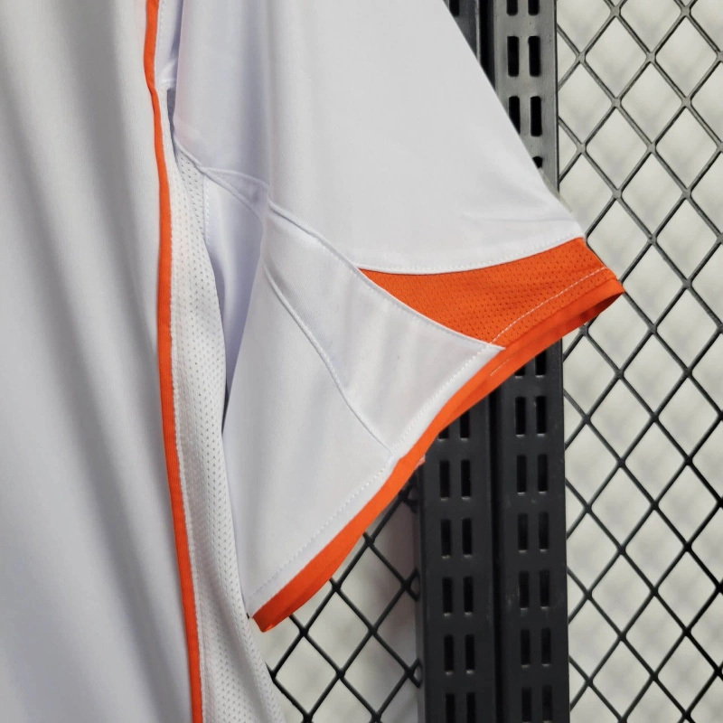 2004 Netherlands  Away Retro Jersey White