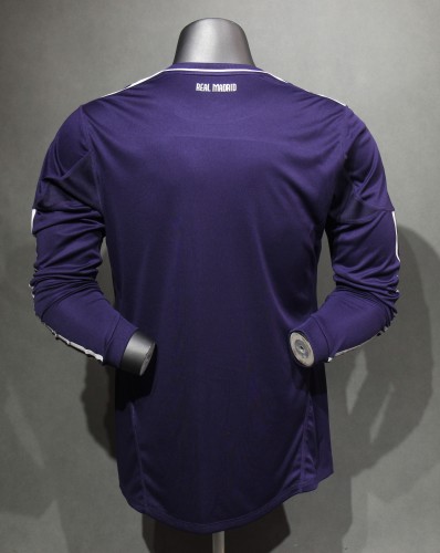 2010/11 Real Madrid Third Away Retro Jersey Player Version Long Sleeve