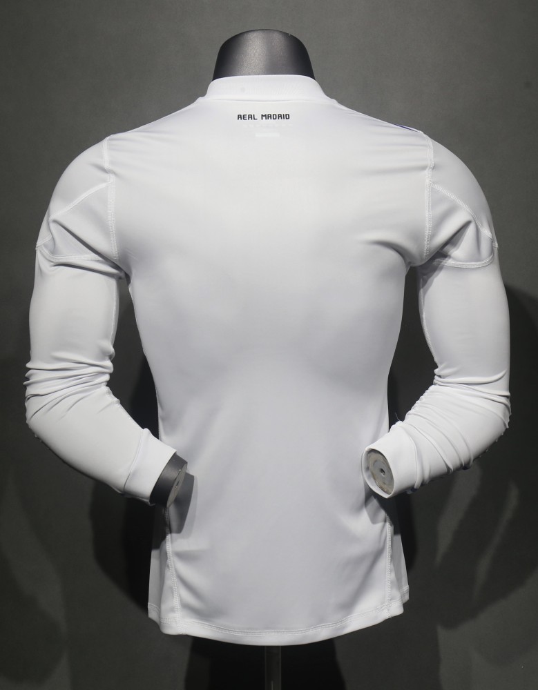 2010/11 Real Madrid Home Retro Jersey Player Version Long Sleeve