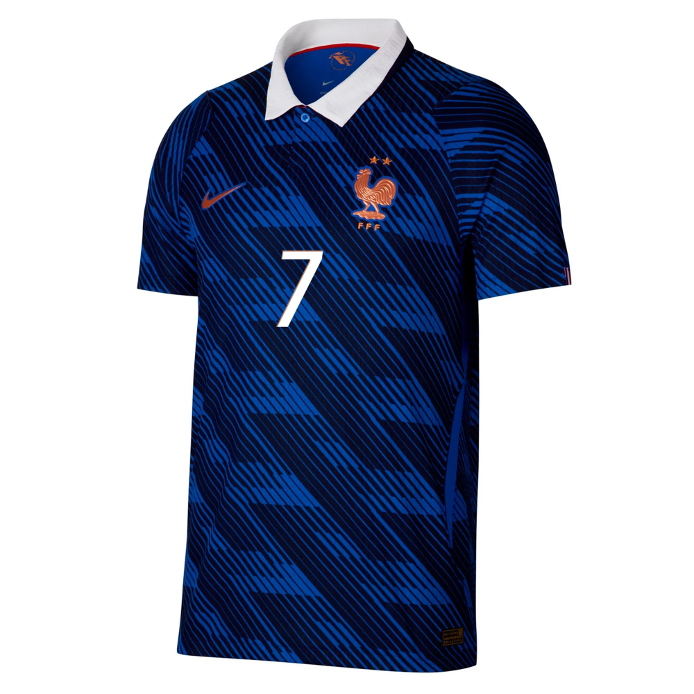 Men's Authentic Nike Dembele France Home Jersey 2026