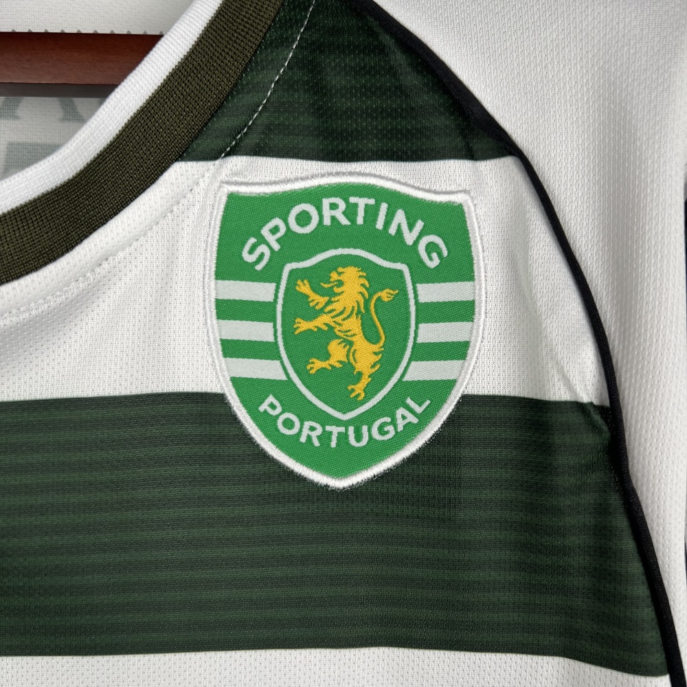2001/03 Sporting CP  Home Retro Jersey Long Sleeve