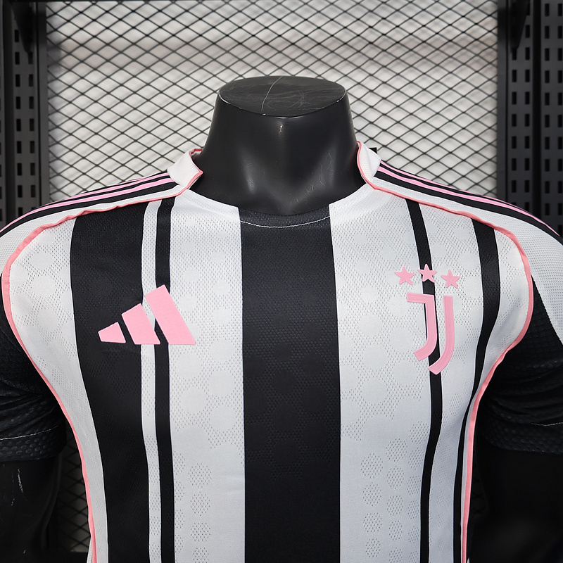 25-26 Juventus Home Soccer Jersey Player Version