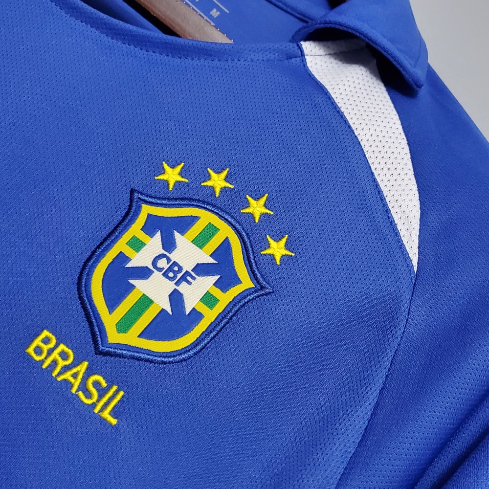 2002 Brazil World Cup Away Retro Jersey
