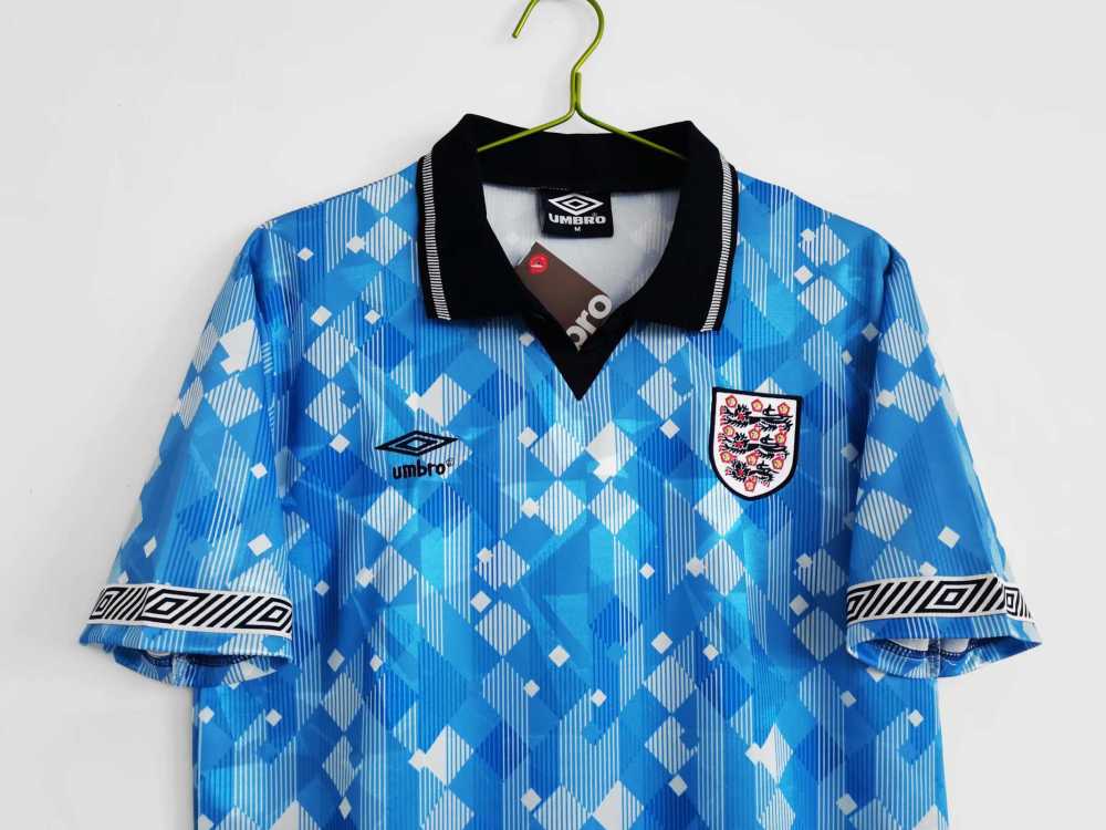 1990 England World Cup Away Retro Jersey