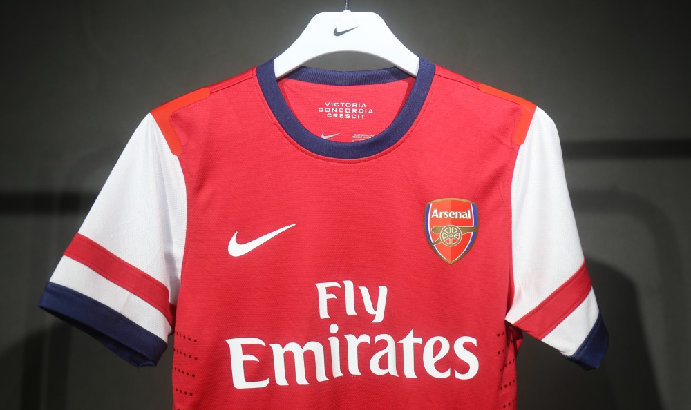2012-13 Arsenal Home Retro Kit Vintage Shirt Player Edtion
