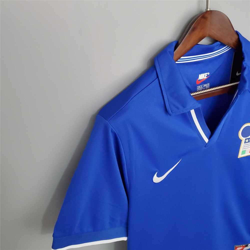 1998 Italy Home World Cup Retro Jersey