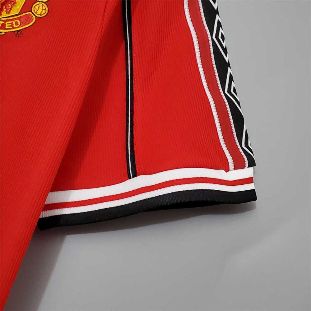 1998-1999 Manchester United Home Retro Jersey