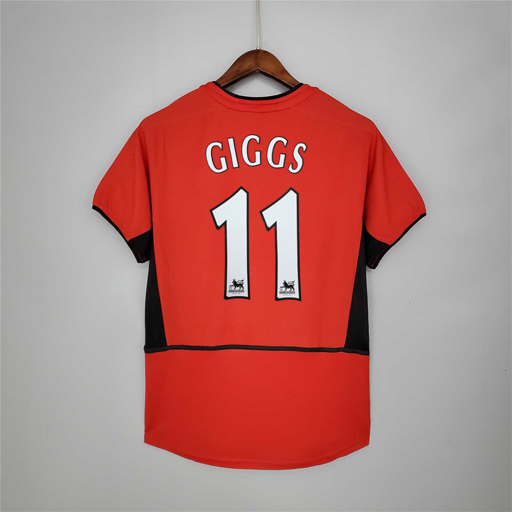 02-04 Manchester United Home Retro Jersey