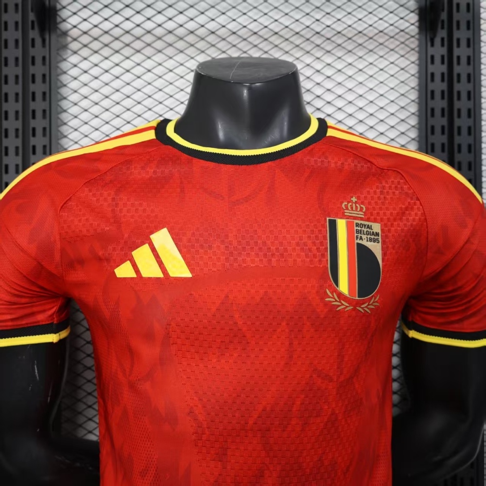 2026 Belgium World Cup Home Football Jersey Player Version
