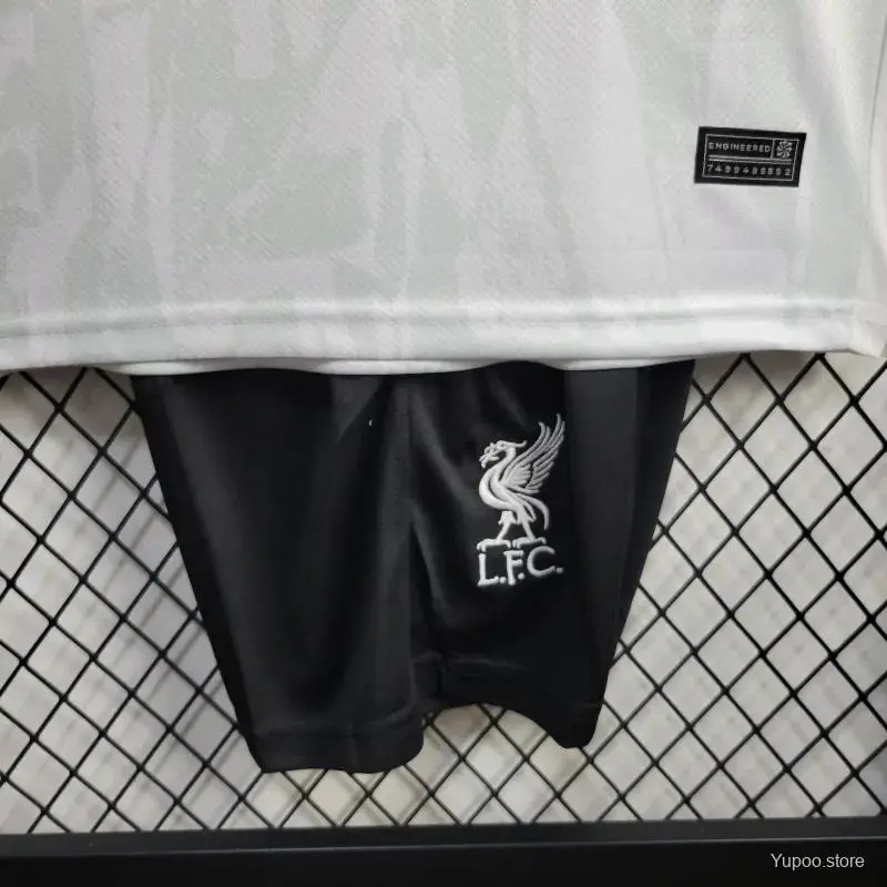 24-25 Liverpool Third Away Football Kids Kit Jersey+Shorts