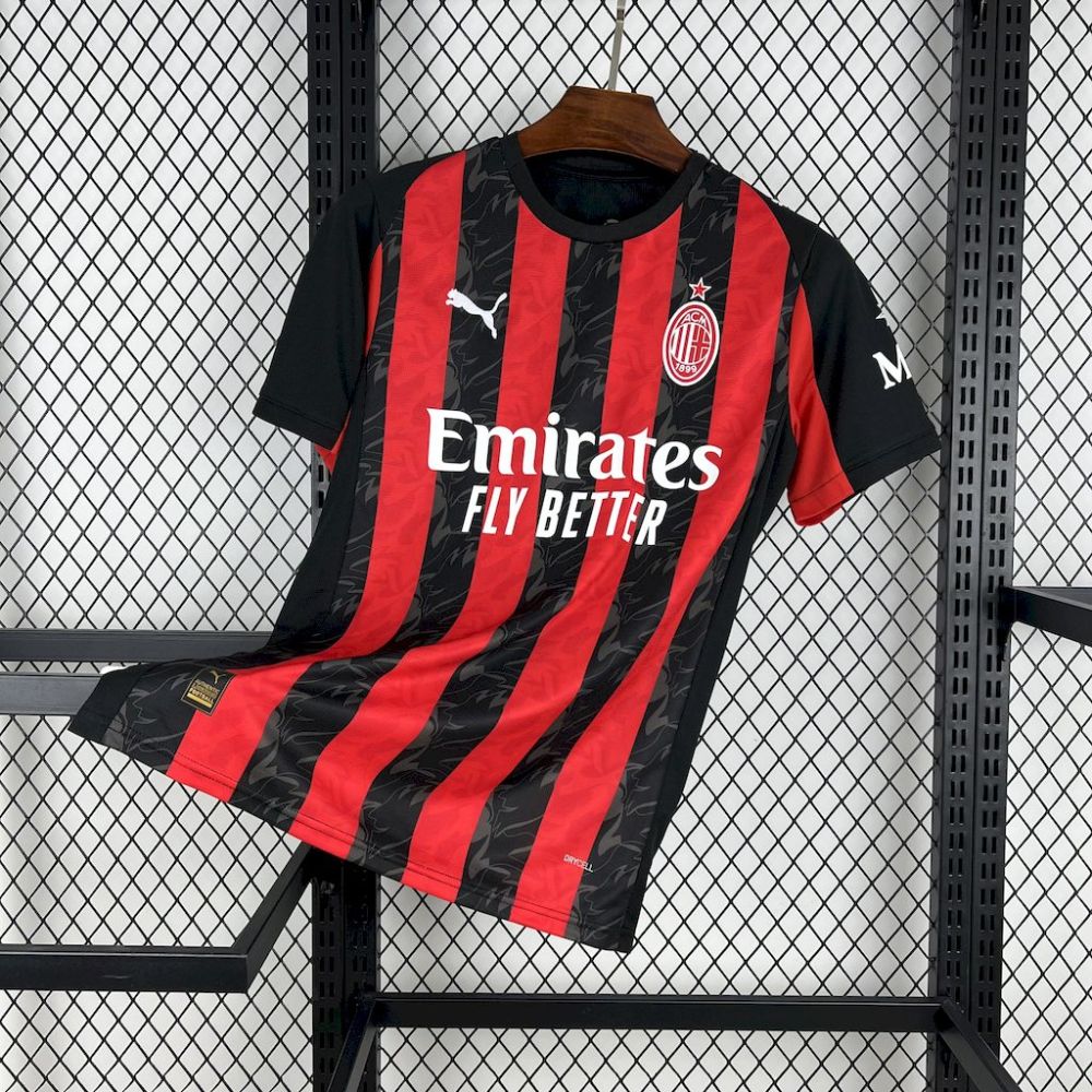 25-26 AC Milan Home Soccer Jersey Red
