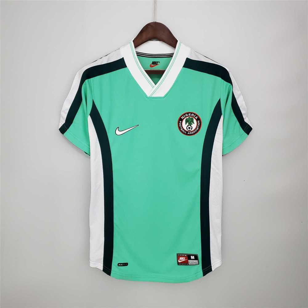 1998 Nigeria Home World Cup Retro Jersey