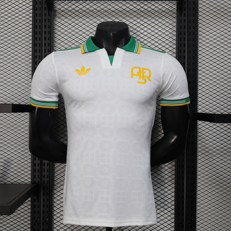 25-26 AS Roma Third Away Soccer Jersey Player Version