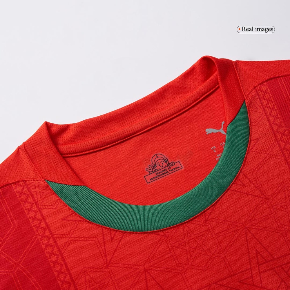 24-25 Morocco Home Soccer Jersey