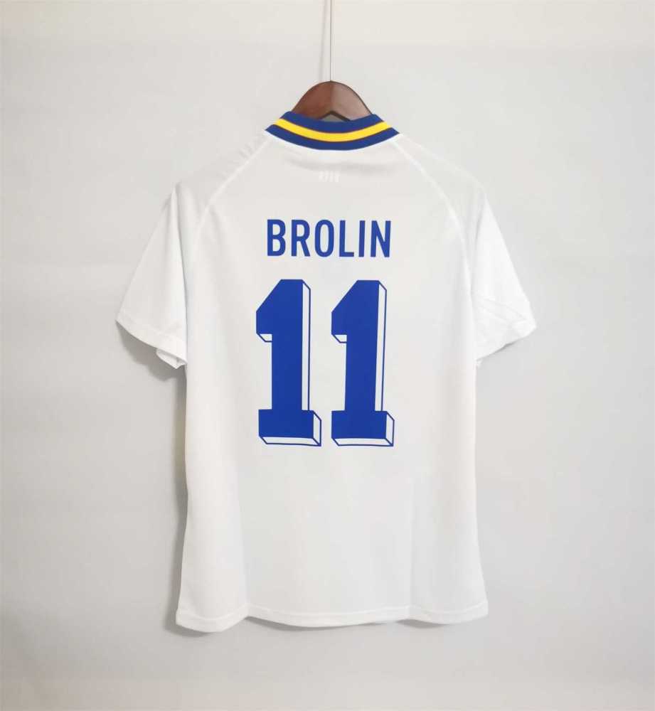 1994 Sweden World Cup Away Soccer Retro Jersey