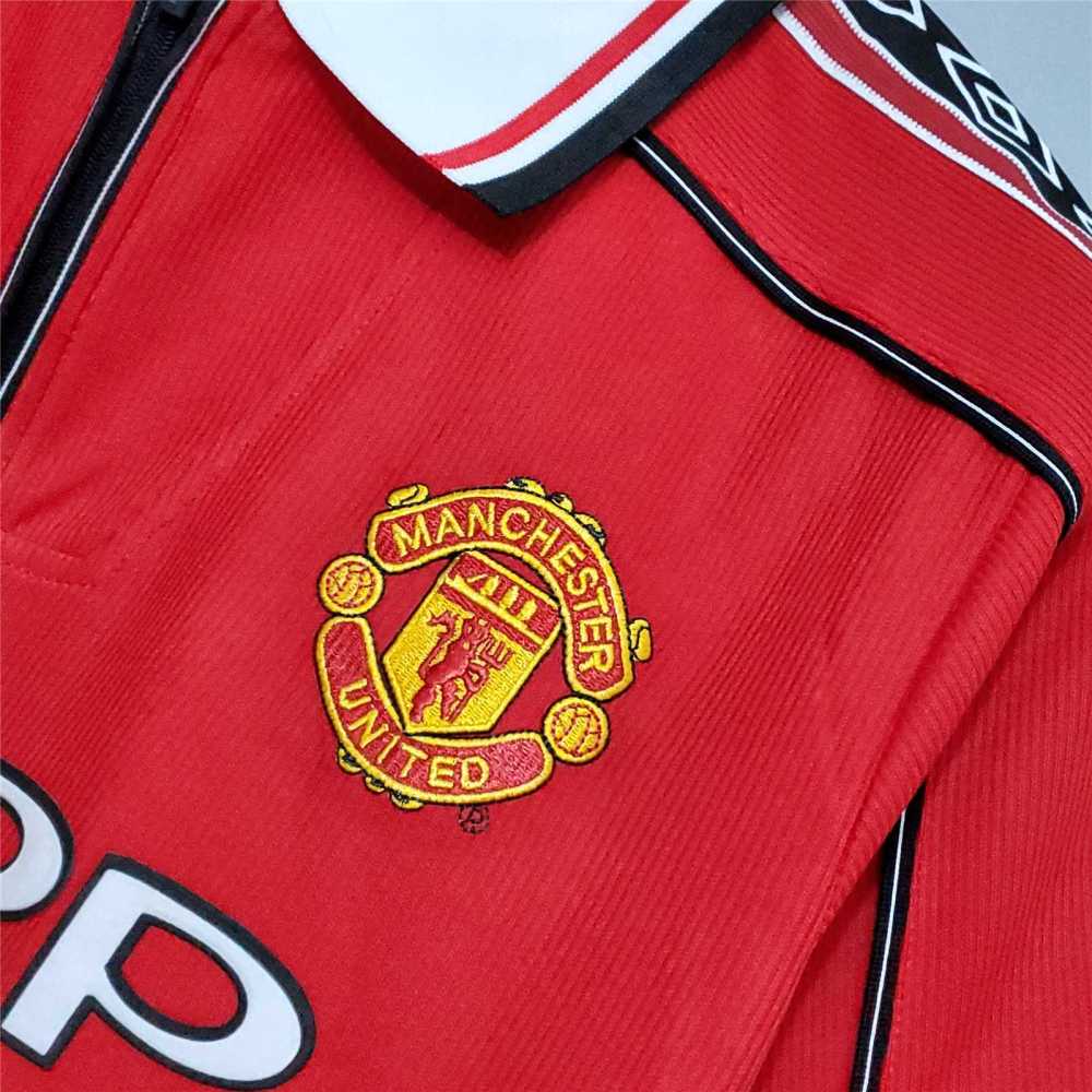 1998-1999 Manchester United Home Retro Jersey