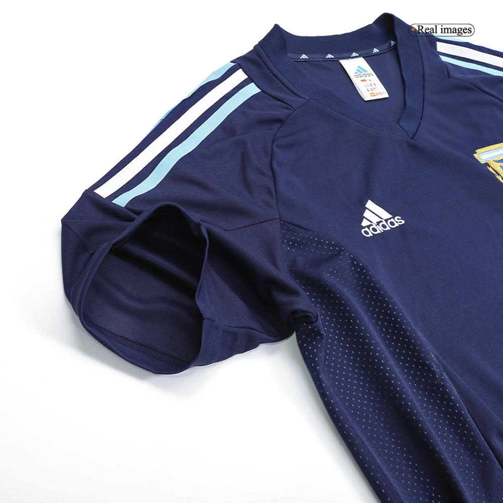 2002 Argentina World Cup Soccer Away Retro Jersey