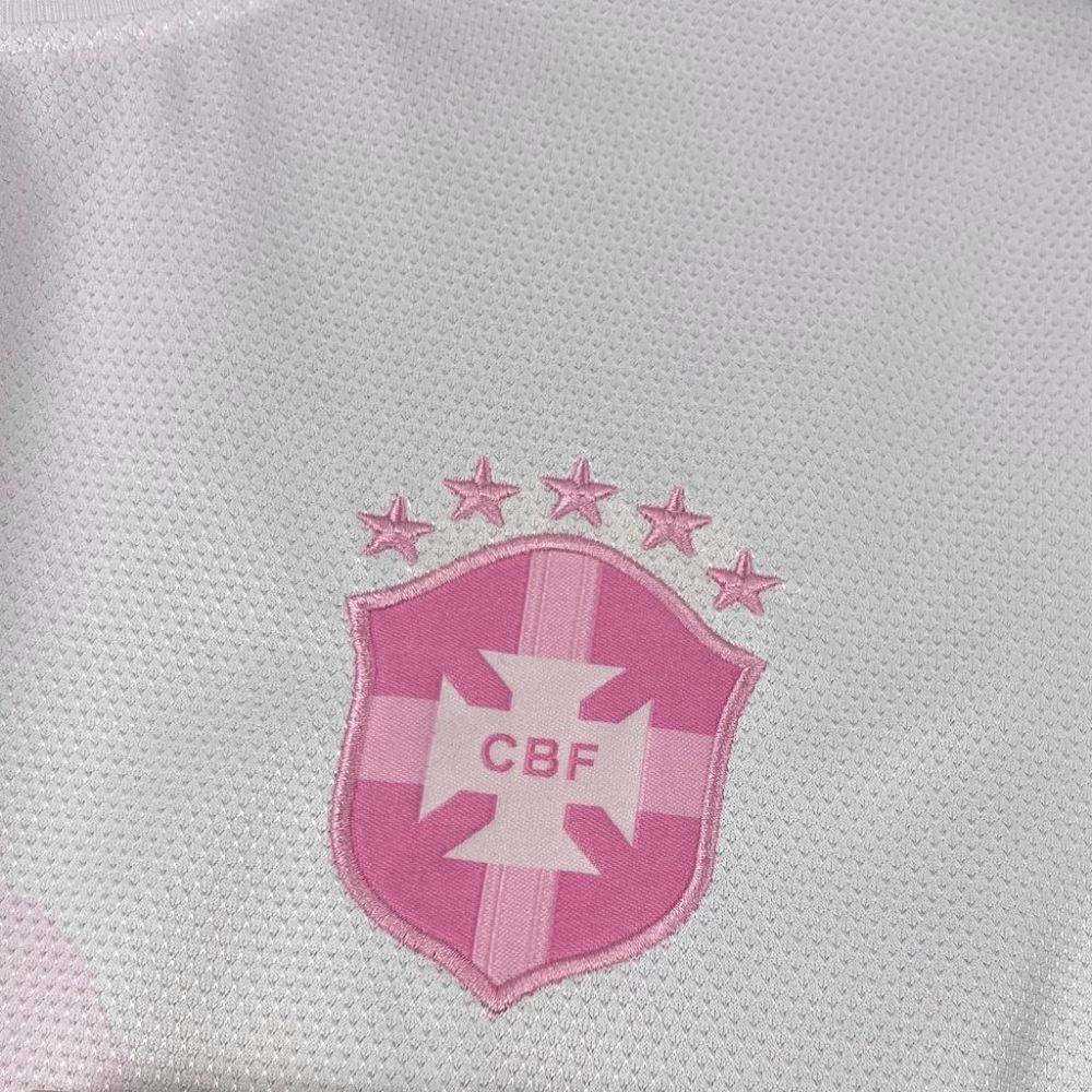 2025 Brazil Cristo Redemption Pink Special Edition T-Shirt