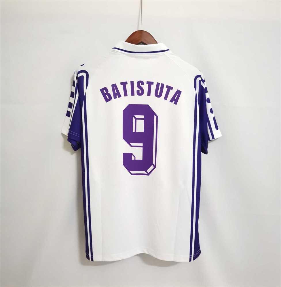 1999-2000 Fiorentina Soccer Away Jersey Retro Version