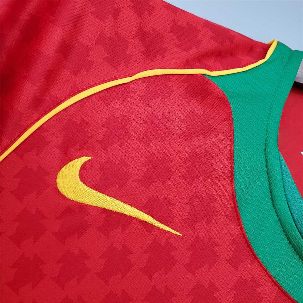 2004 Portugal  Euro Cup Home Retro Jersey