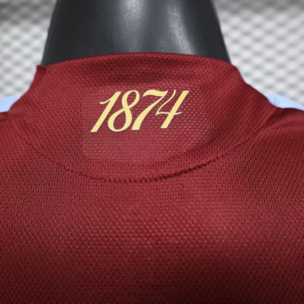 25-26 Aston Villa Home Soccer Jersey Player Version