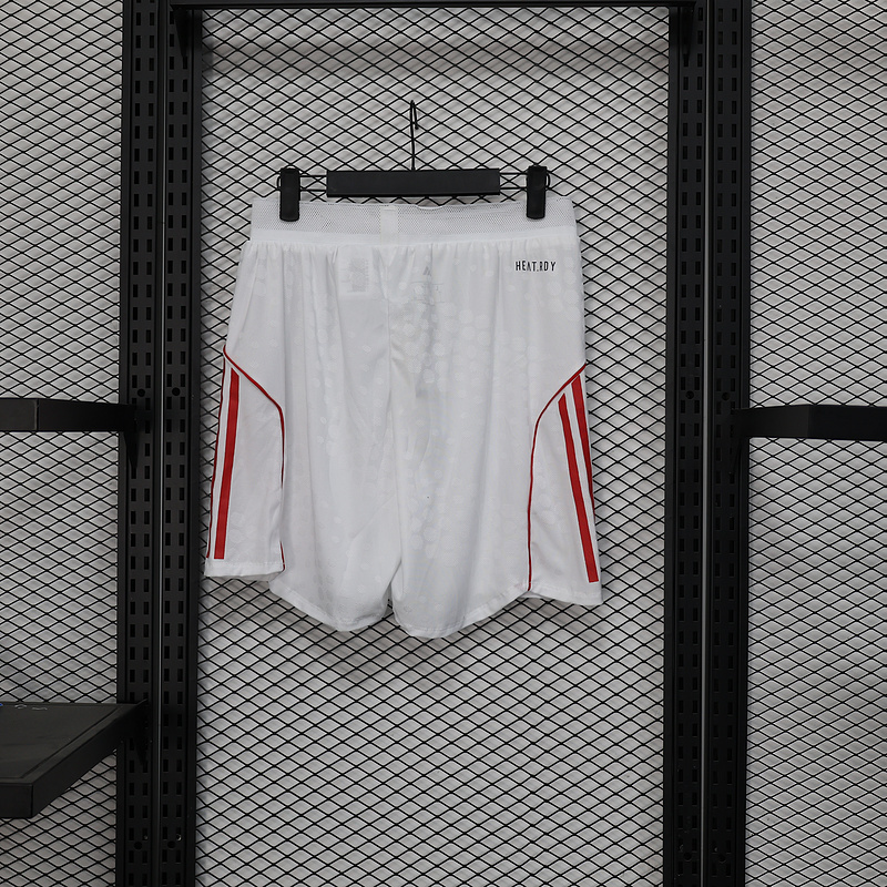25-26 Ajax Home Soccer Shorts Player Version