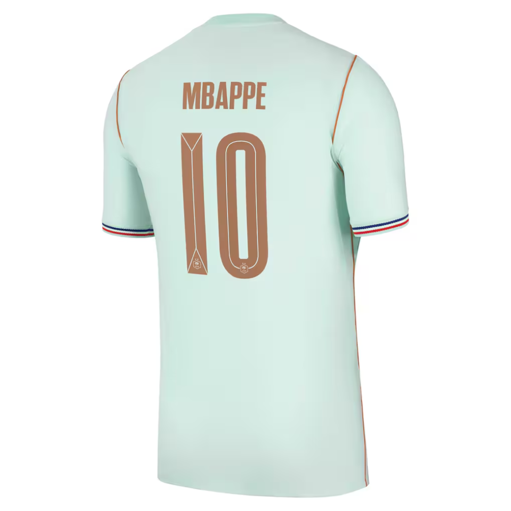 Maillot France Nike FFF Extérieur Stadium 26 avec flocage Mbappe 10