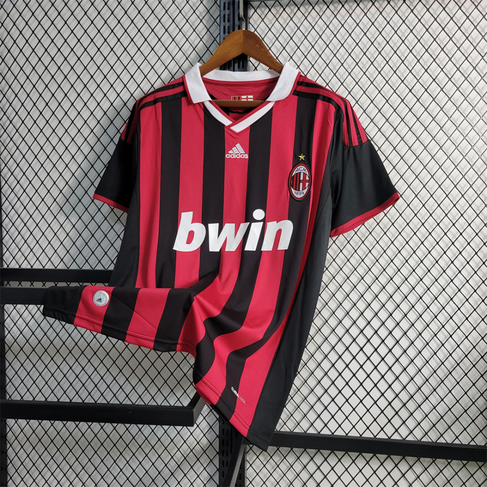 2009-10 AC Milan  Retro Jersey Home