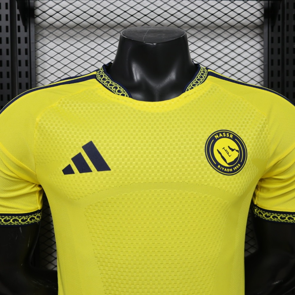 26-27 Al-Nassr Victory Home Soccer Jersey Player Version