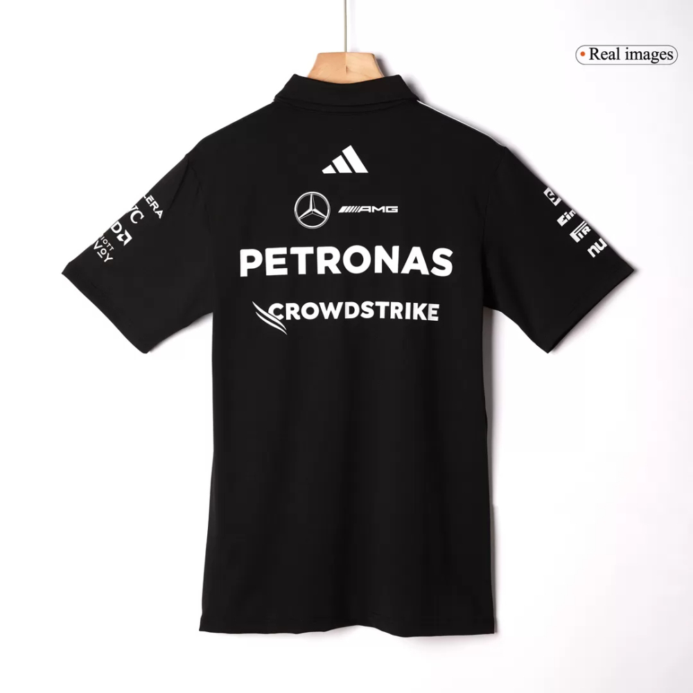 Mercedes AMG Petronas F1 Racing Team Black T-Shirt 2025