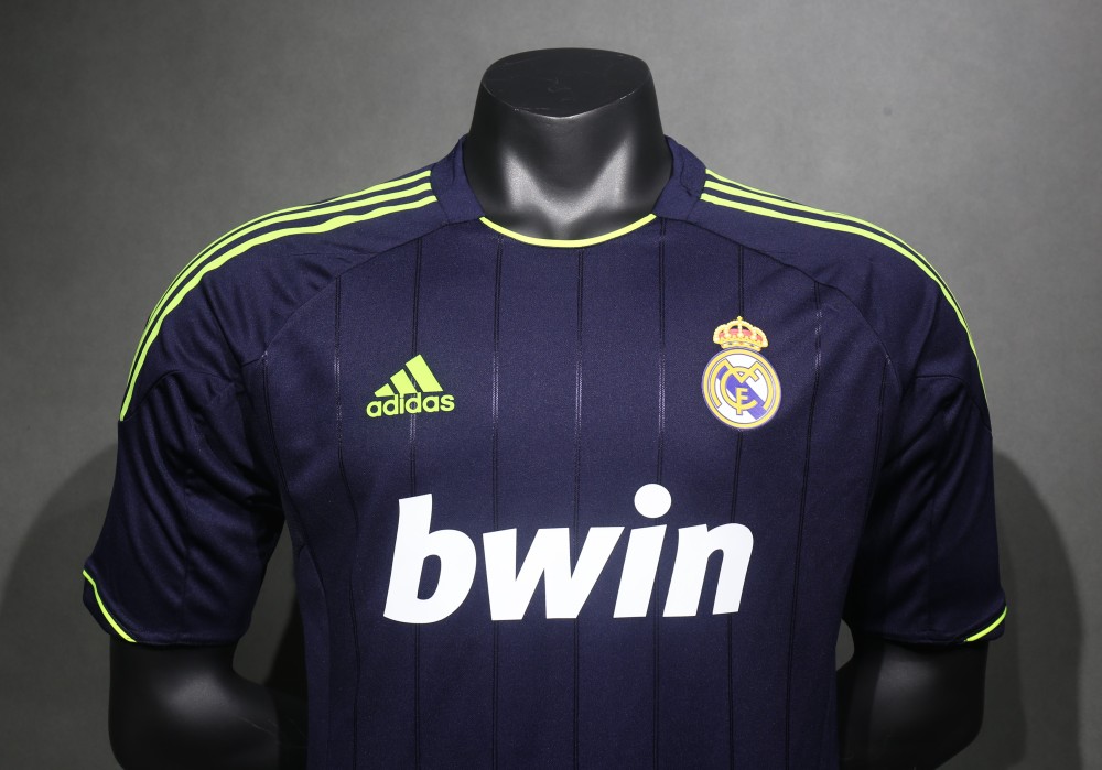 2012-13 Real Madrid Third Away Retro Jersey Player Version