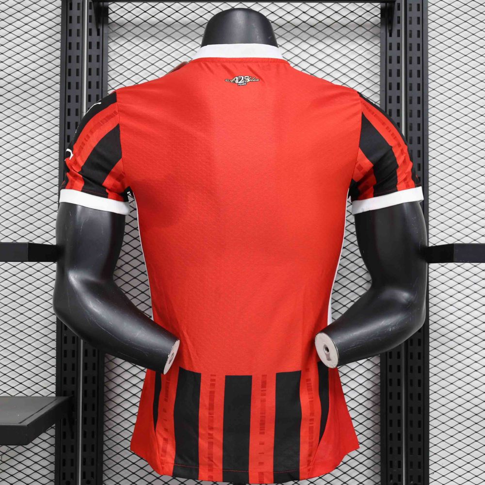 24-25 AC Milan Home Soccer Jersey Player Version