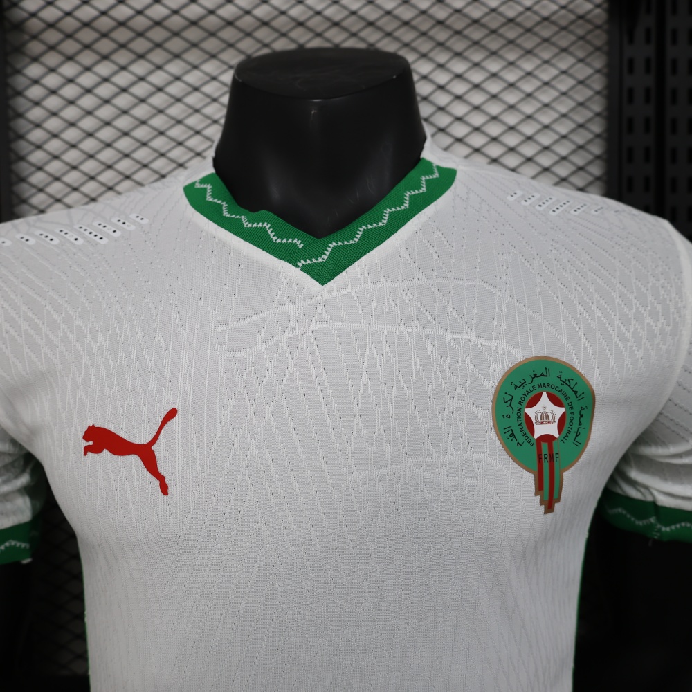 25-26 Morocco Away Soccer Jersey Player Version