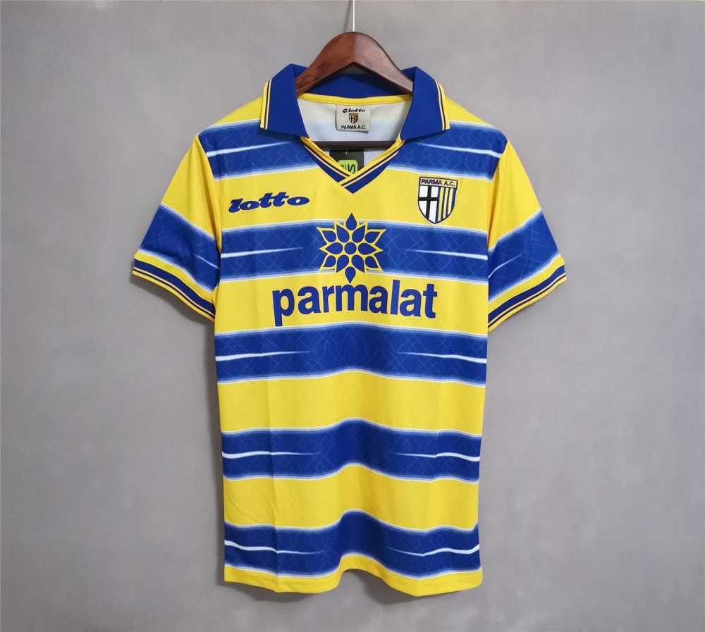 98-99 Parma Calcio Third Away Soccer Retro Jersey
